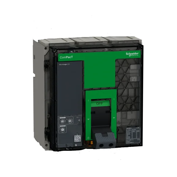 Disjoncteur ComPacT NS630L 3P 150KA 630A MicroLogic 2.0 MANU RAC AR V/V