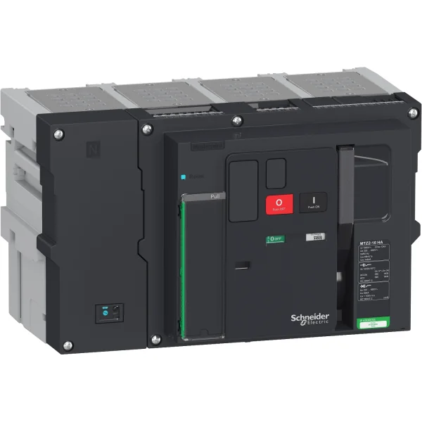 Interrupteur MasterPacT MTZ1 1000A HA 4P 75KA manuel Débrochable sans chassis Interrupteur MasterPacT MTZ1 1000A HA 4P 75KA manuel Débrochable sans chassis