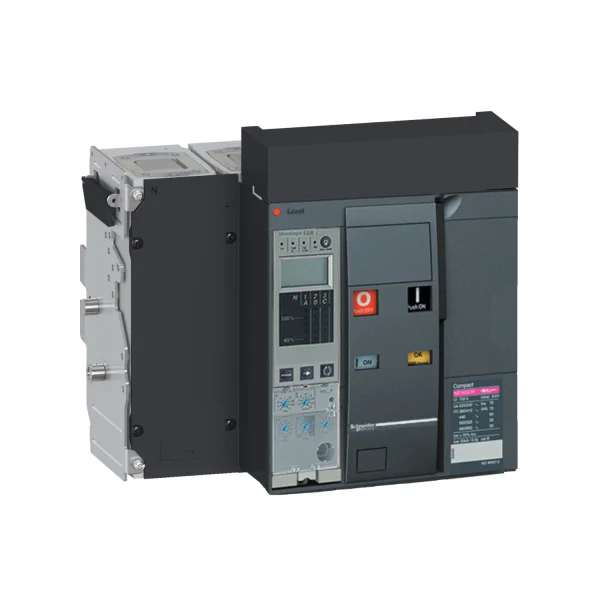 Disjoncteur ComPacT NS630H 4P 70KA 630A MicroLogic 5.0E MOT 24CC Débrochable sans châssis Disjoncteur ComPacT NS630H 4P 70KA 630A MicroLogic 5.0E MOT 24CC Débrochable sans châssis