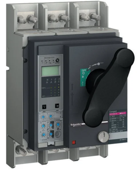 Disjoncteur ComPacT NS1250H 3P 70KA 1250A MicroLogic 2.0 MANU CMD ROT RAC AV/AV